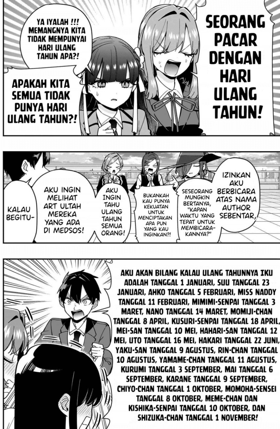 Kimi no Koto ga Dai Dai Dai Dai Daisuki na 100-ri no Kanojo chapter 133